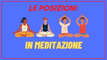 posizioni in meditazione