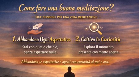 come fare una buona meditazione